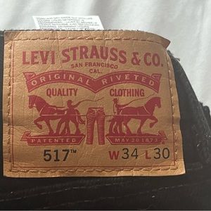 Black Levi Jeans 34x30